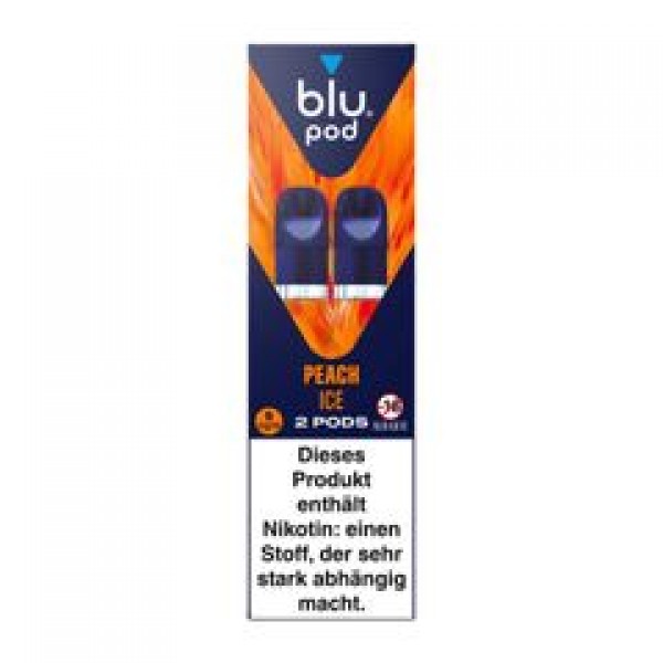 E-Liquidpod BLU POD Peach Ice 9mg 2 Pods