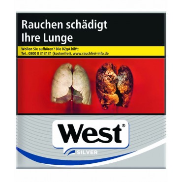 WEST Zigaretten Silver (6x50)