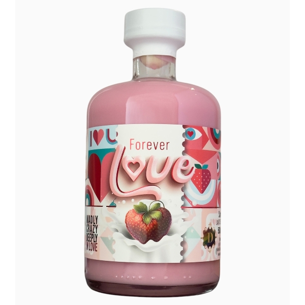 Likör DIVERSITY SPIRITS Forever Love Erdbeer-Sahnelikör 18% Vol.