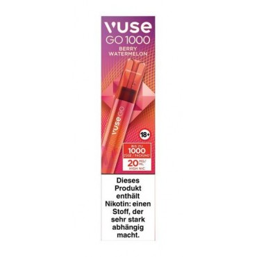 Einweg eZigarette Vuse GO Berry Watermelon 20mg bis zu 1000 Puffs