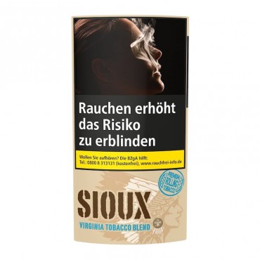 Zigarettentabak SIOUX Virginia Blue Tabak 30 Gramm Pouch