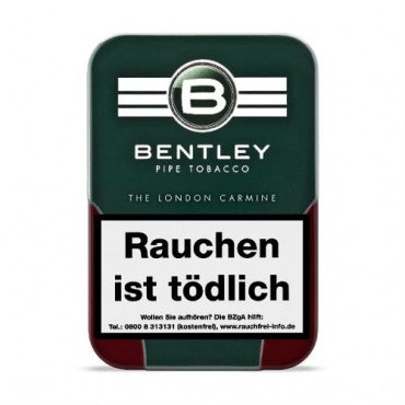 Pfeifentabak BENTLEY The London Carmine 100 Gramm