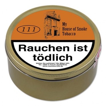 Pfeifentabak My HOUSE OF SMOKE Tobacco No 111