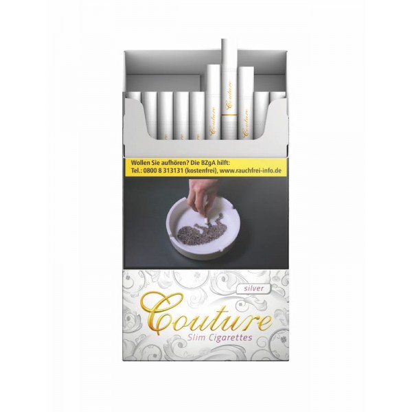 Couture SILVER Zigaretten Slim (10x20)