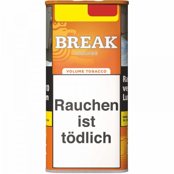 Zigarettentabak BREAK Orange Volumen XXL 85 Gramm