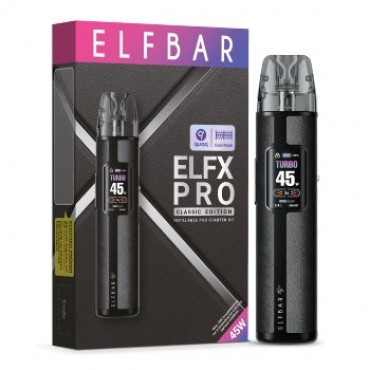 E-Zigarette ELFBAR Elfx Pro schwarz 1200 mAh