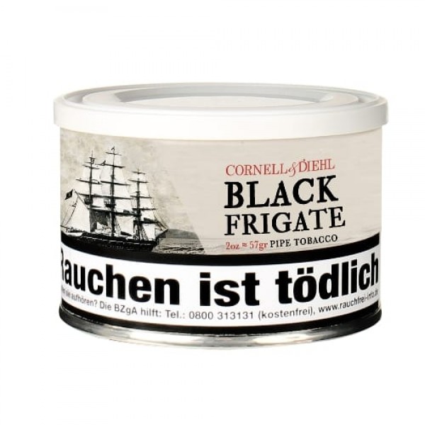 Pfeifentabak Cornell & Diehl Black Frigate 57 Gramm