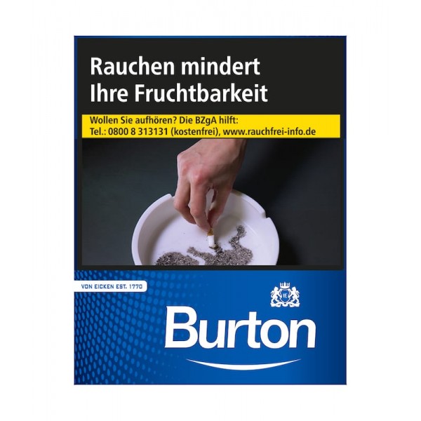 Burton Zigaretten Blue XL-Box (8x24)