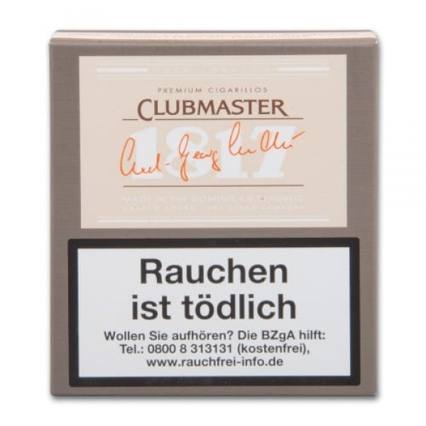 Clubmaster 1817 Jubiläumsausgabe 20 Zigarillos