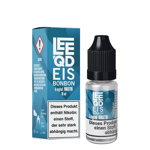 E-Liquid LEEQD Fresh Eisbonbon 6mg 50 PG / 50 VG