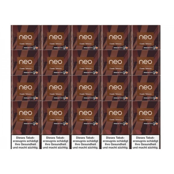 20 Schachteln neo™ Classic Tobacco