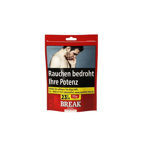 Beutel BREAK Zigarettentabak Original 125 Gramm