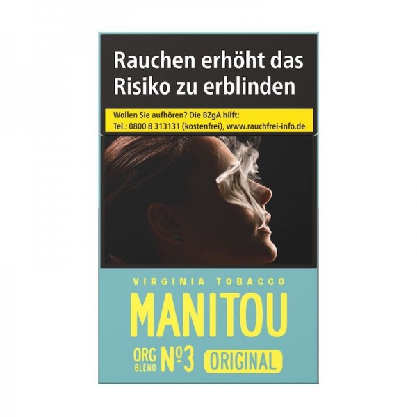 Manitou Zigaretten Org Blend No.3 ohne Zusätze (10x20)