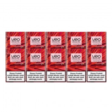 10 Schachteln VEO Scarlet Click