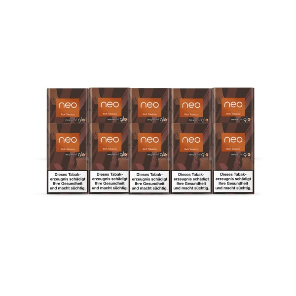 10 Schachteln neo™ Rich Tobacco