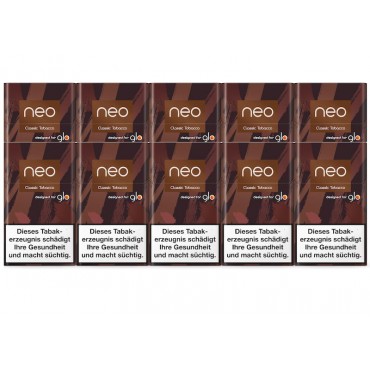 10 Schachteln neo™ Classic Tobacco