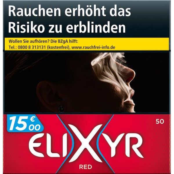 ELIXYR Red Zigaretten 5XL 15,00 Euro (4x49)