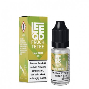 E-Liquid LEEQD Crazy Früchtetee 6mg 50 PG / 50 VG