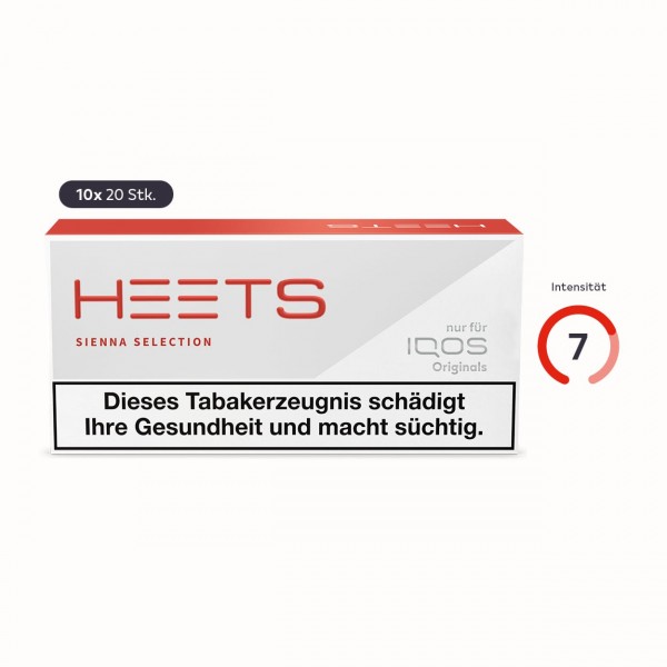 10 Schachteln HEETS Sienna Selection
