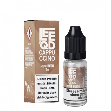 E-Liquid LEEQD Crazy Cappuccino 6mg 50 PG / 50 VG