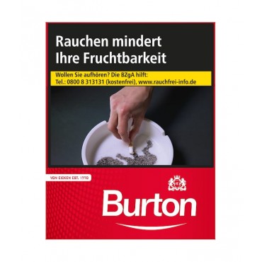 Burton Zigaretten Original Zigaretten XL-Box