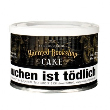 Pfeifentabak Cornell & Diehl Haunted Bookshop Cake 57 Gramm
