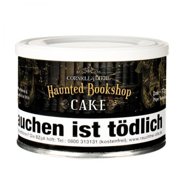 Pfeifentabak Cornell & Diehl Haunted Bookshop Cake 57 Gramm