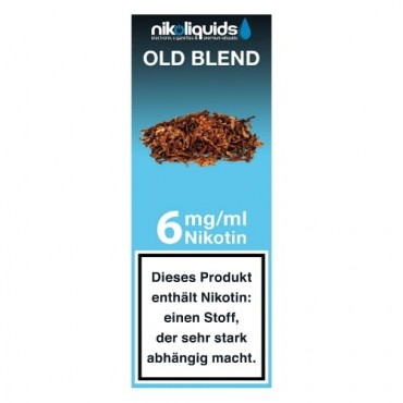 E-Liquid NIKOLIQUIDS Old Blend 6 mg