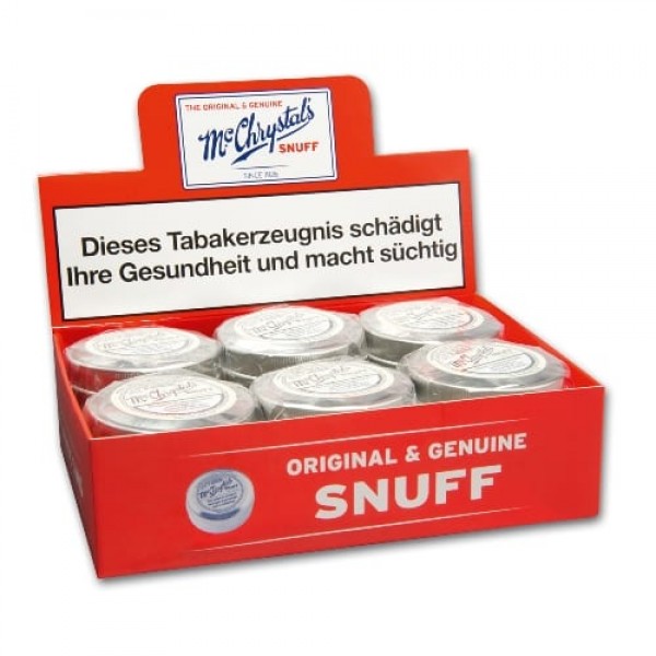 Mc Chrystal's Snuff Original & Genuine Schnupftabak 4,4 Gramm