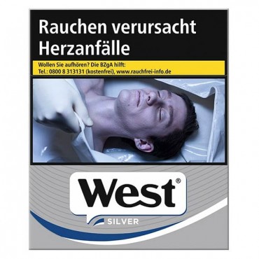WEST Zigaretten Silver (8x25)