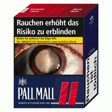 Pall Mall Zigaretten Red Super (8x31)