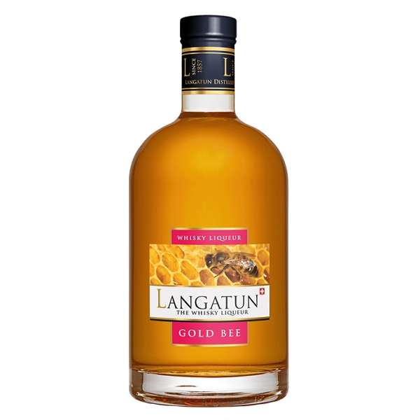 Likör Whisky LANGATUN Gold Bee 28% Vol.