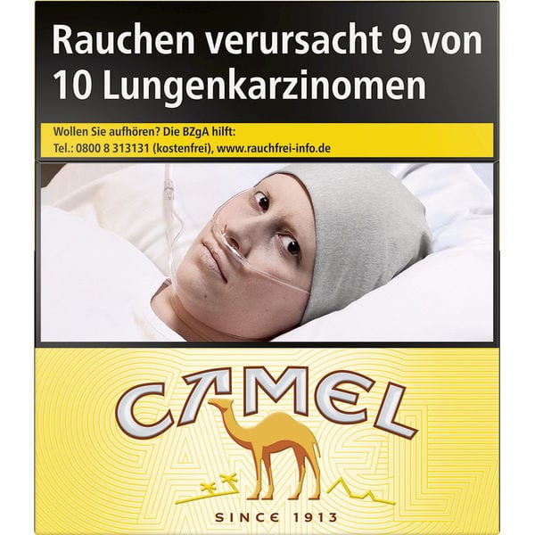Camel Zigaretten Yellow Filter (8x25)