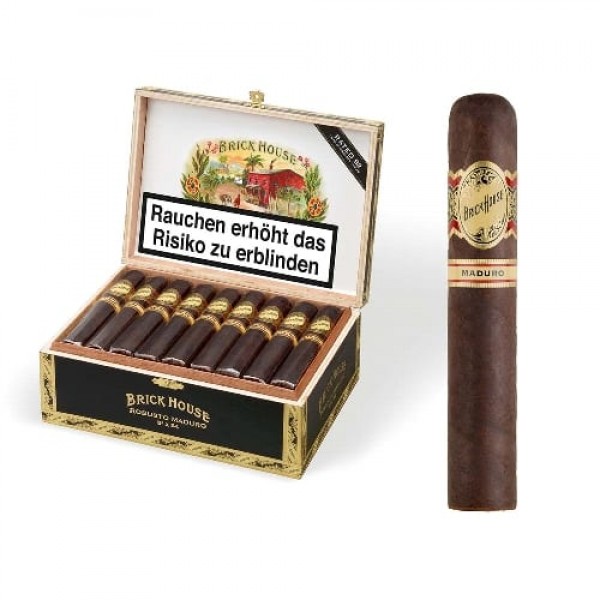 BRICK HOUSE Robusto Maduro 25 Zigarren