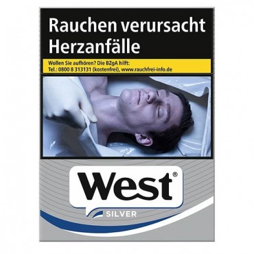 WEST Zigaretten Silver Automatenpackung (10x21)