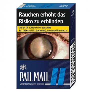 Pall Mall Zigaretten Blue Edition Automatenpackung (20x21)