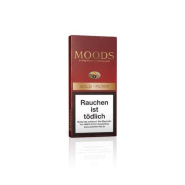 Dannemann Moods Gold Filter 5 Zigarillos