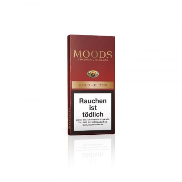 Dannemann Moods Gold Filter 5 Zigarillos